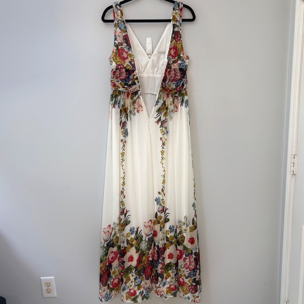 NWT Ever-Pretty Floral Chiffon Formal Dress XL Womens 10 Pageant Prom Maxi - Picture 7 of 10